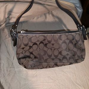 Adorable little brown Coach bag!